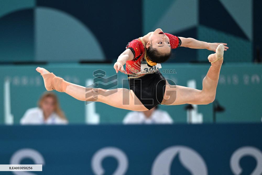 (PARIS2024)FRANCE-PARIS-OLY-ARTISTIC GYMNASTICS