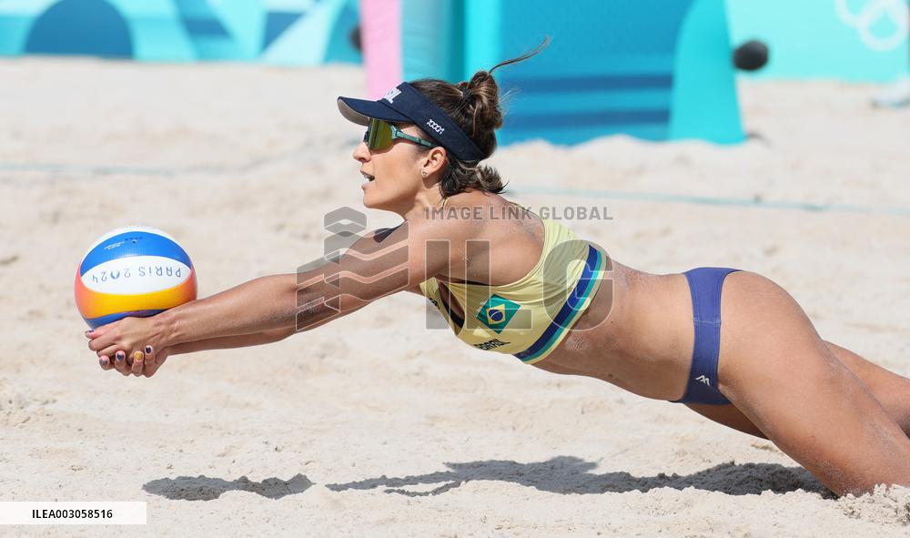 (PARIS2024)FRANCE-PARIS-OLY-BEACH VOLLEYBALL