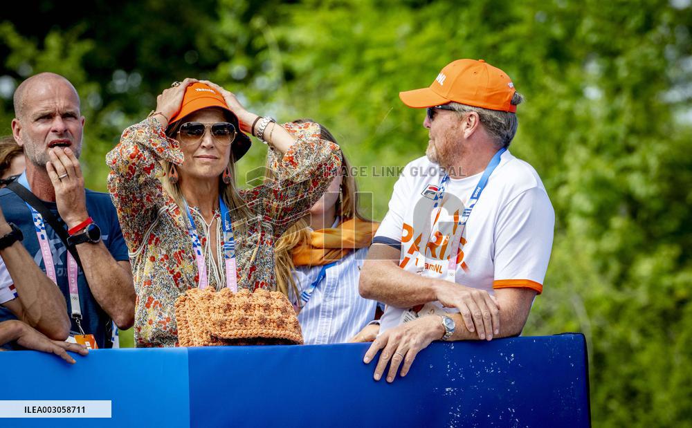 Paris 2024 - Dutch Royals At Mountain Bike Cross-Country Final