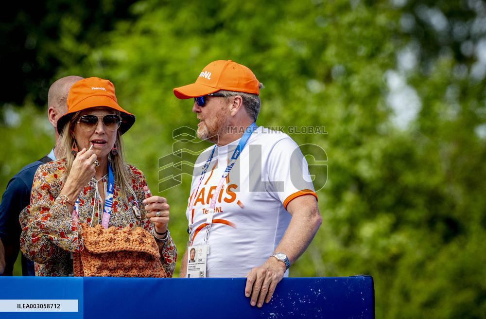 Paris 2024 - Dutch Royals At Mountain Bike Cross-Country Final