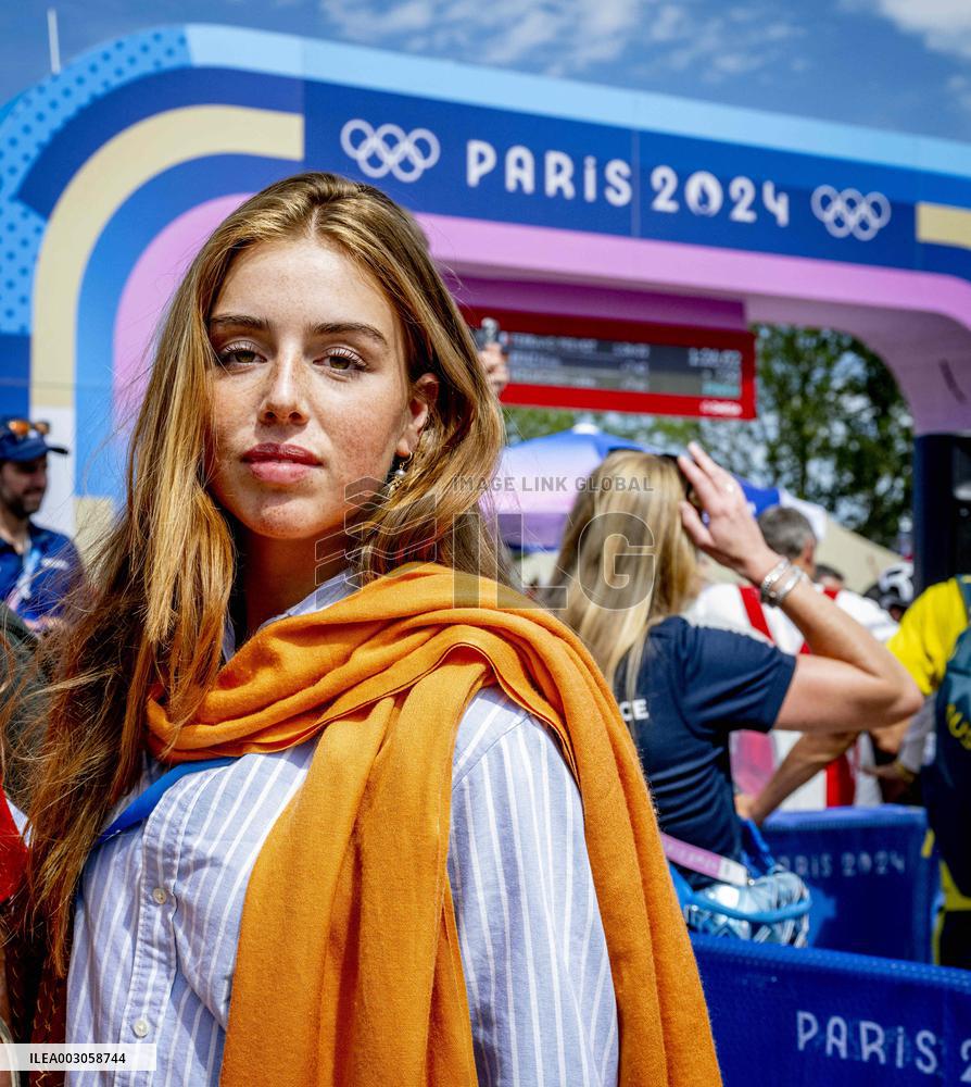 Paris 2024 - Dutch Royals At Mountain Bike Cross-Country Final