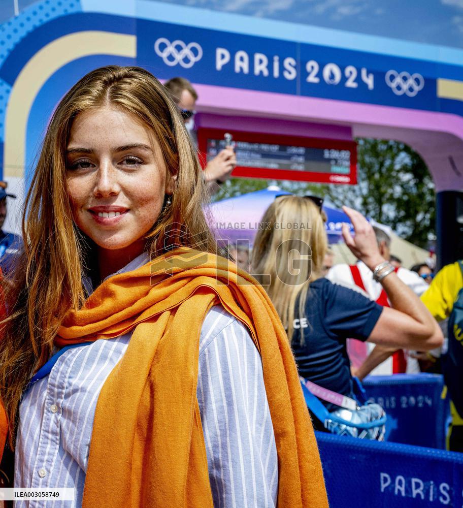 Paris 2024 - Dutch Royals At Mountain Bike Cross-Country Final
