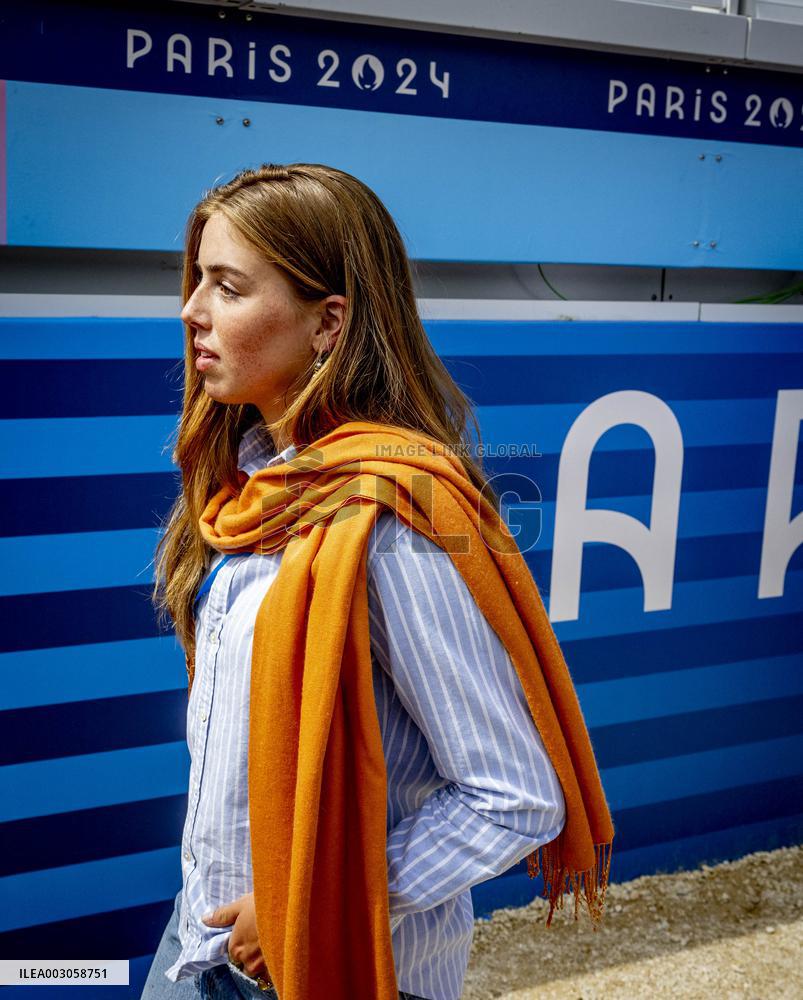 Paris 2024 - Dutch Royals At Mountain Bike Cross-Country Final