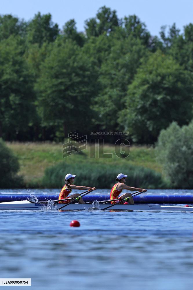 (PARIS2024)FRANCE-VAIRES-SUR-MARNE-OLY-ROWING