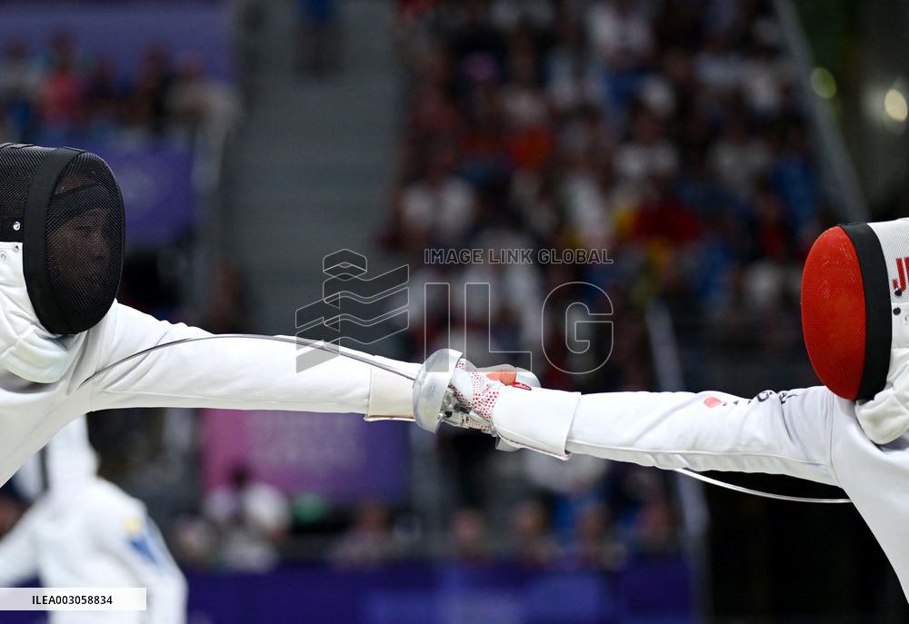 (PARIS2024)FRANCE-PARIS-OLY-FENCING
