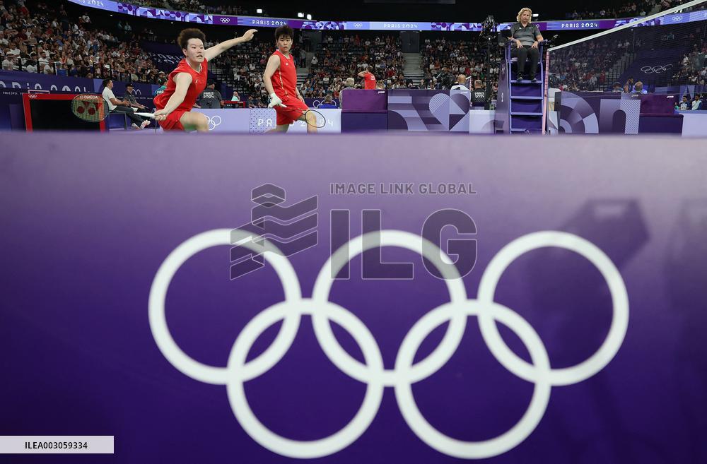 (PARIS2024) FRANCE-PARIS-OLY-BADMINTON