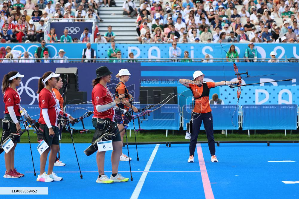 (PARIS2024)FRANCE-PARIS-OLY-ARCHERY