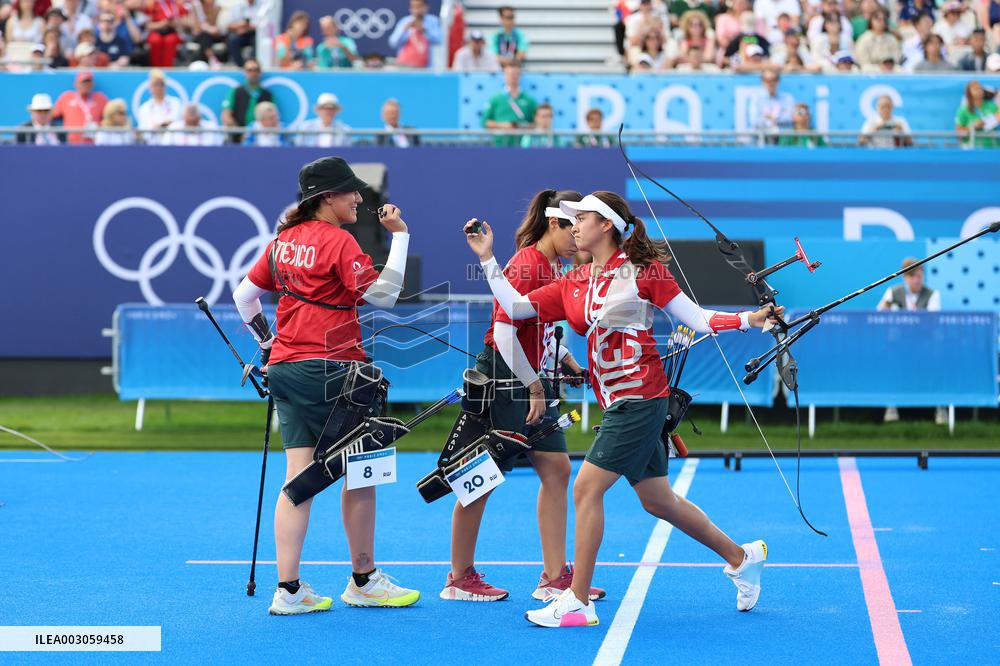 (PARIS2024)FRANCE-PARIS-OLY-ARCHERY