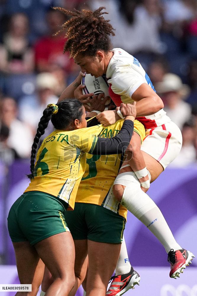 (PARIS2024)FRANCE-PARIS-OLY-RUGBY SEVENS