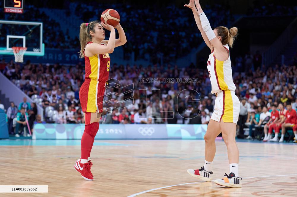(PARIS2024) FRANCE-LILLE-OLY-BASKETBALL