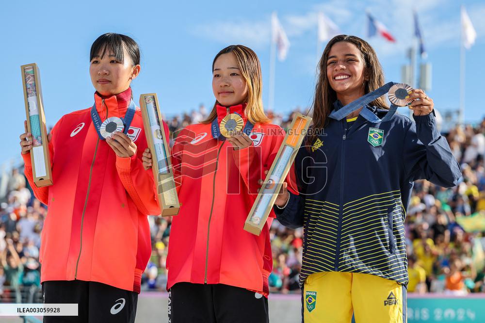 (PARIS2024) FRANCE-PARIS-OLY-SKATEBOARDING