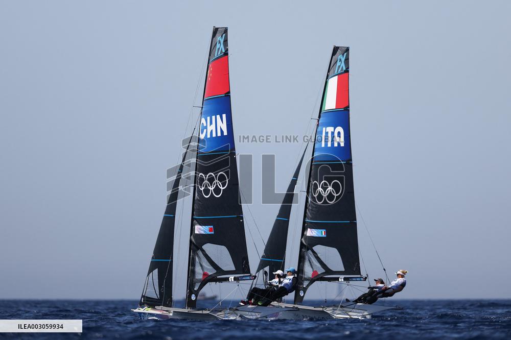 (PARIS2024)FRANCE-MARSEILLE-OLY-SAILING