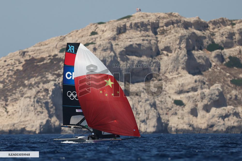 (PARIS2024)FRANCE-MARSEILLE-OLY-SAILING