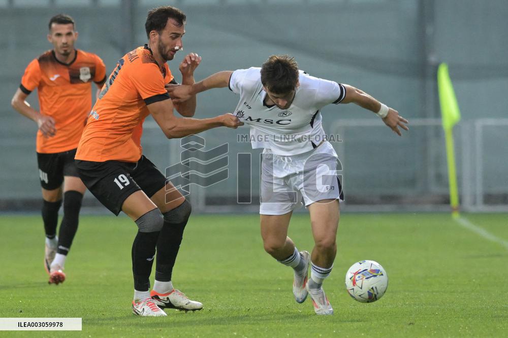 Friendly football match - Napoli vs KF Egnatia