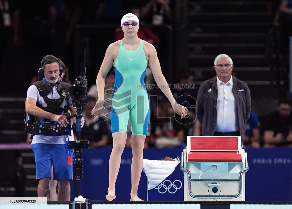 (PARIS2024) FRANCE-PARIS-OLY-SWIMMING