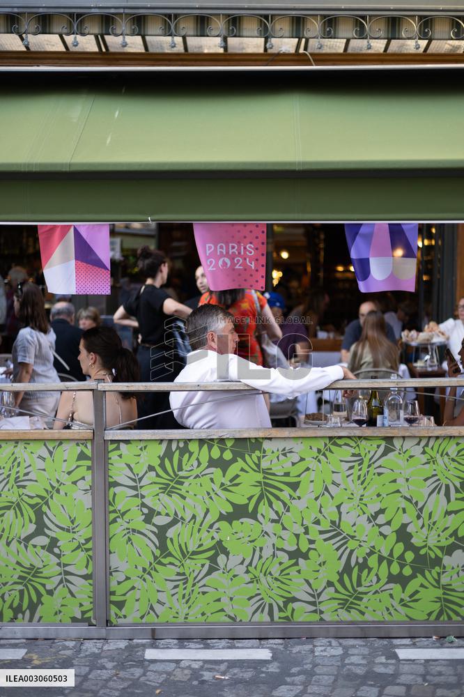 Montmartre during the Olympic Games - Paris