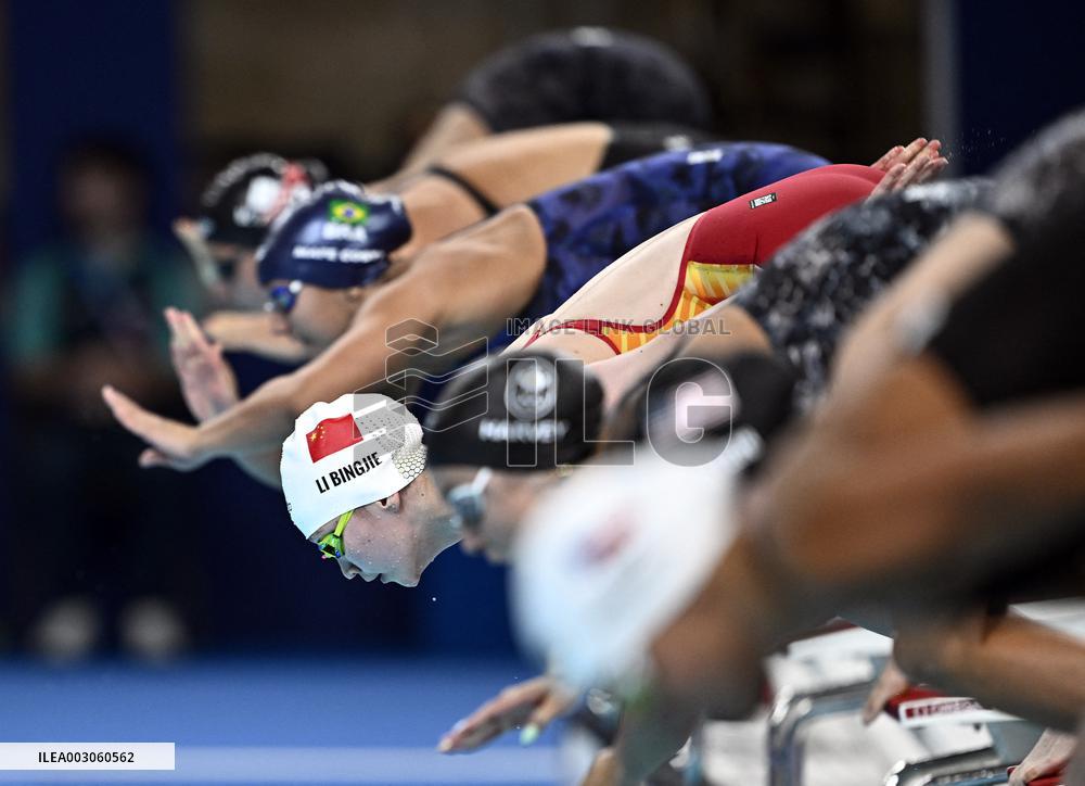 (PARIS2024) FRANCE-PARIS-OLY-SWIMMING