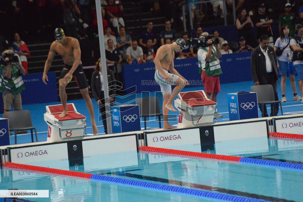 Olympic Games Paris 2024 - Swimming - Men's 100m Breaststroke Final
