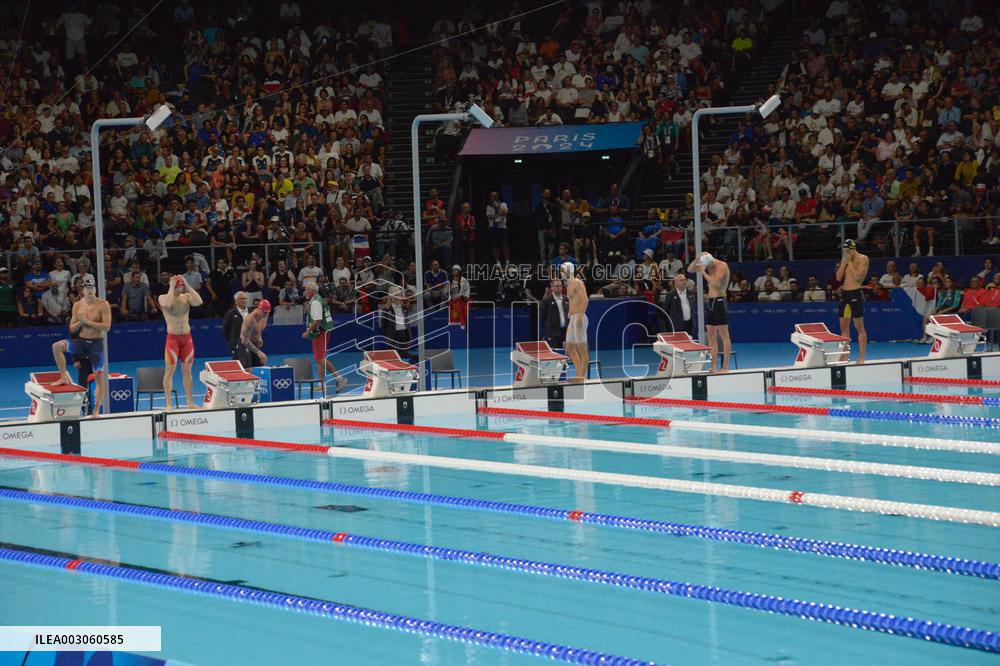 Olympic Games Paris 2024 - Swimming - Men's 100m Breaststroke Final