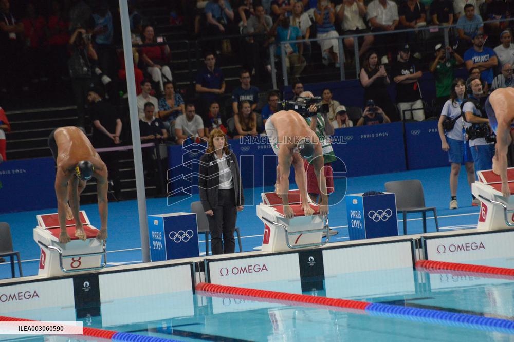 Olympic Games Paris 2024 - Swimming - Men's 100m Breaststroke Final
