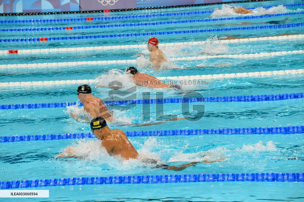 Olympic Games Paris 2024 - Swimming - Men's 100m Breaststroke Final