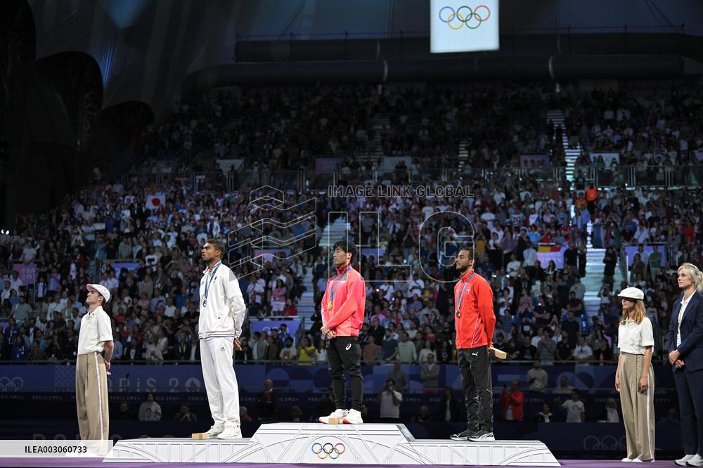 Paris 2024 - Yannick Borel Wins Silver