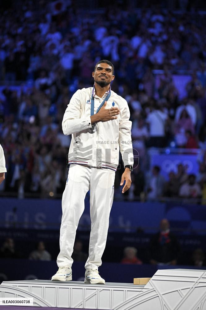 Paris 2024 - Yannick Borel Wins Silver