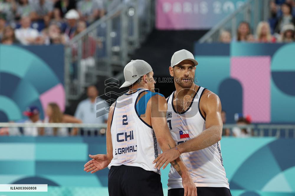 (PARIS2024)FRANCE-PARIS-OLY-BEACH VOLLEYBALL