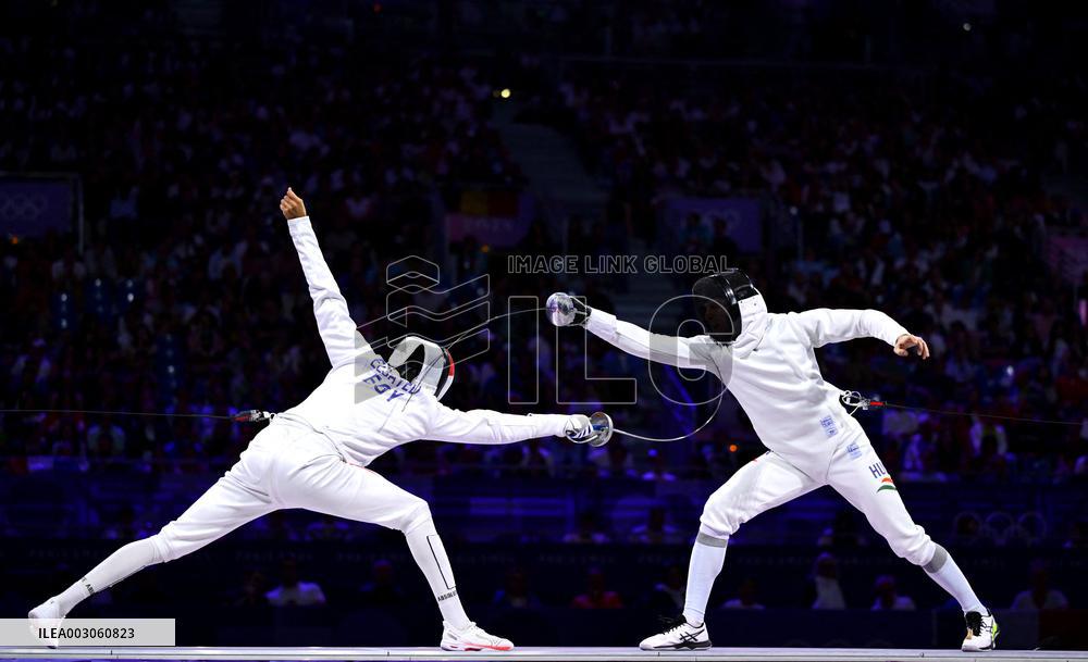(PARIS2024)FRANCE-PARIS-OLY-FENCING