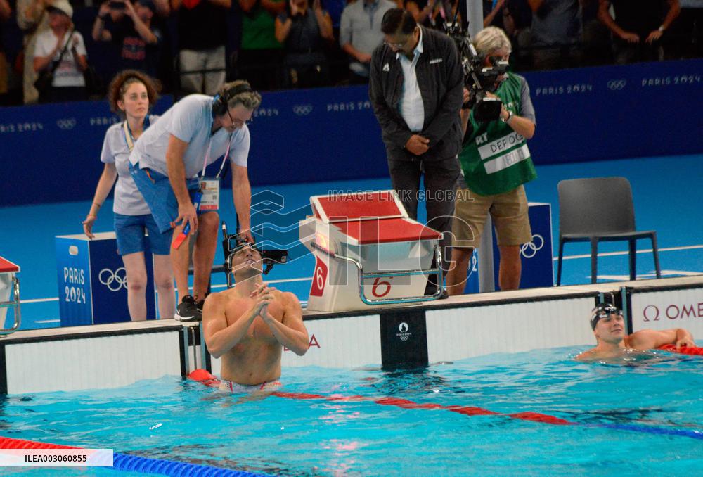 Olympic Games Paris 2024 - Swimming - Men's 100m Breaststroke Final