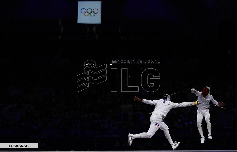 (PARIS2024)FRANCE-PARIS-OLY-FENCING