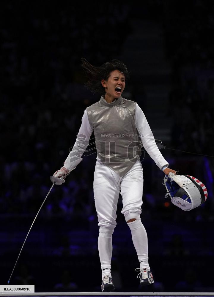 (PARIS2024)FRANCE-PARIS-OLY-FENCING