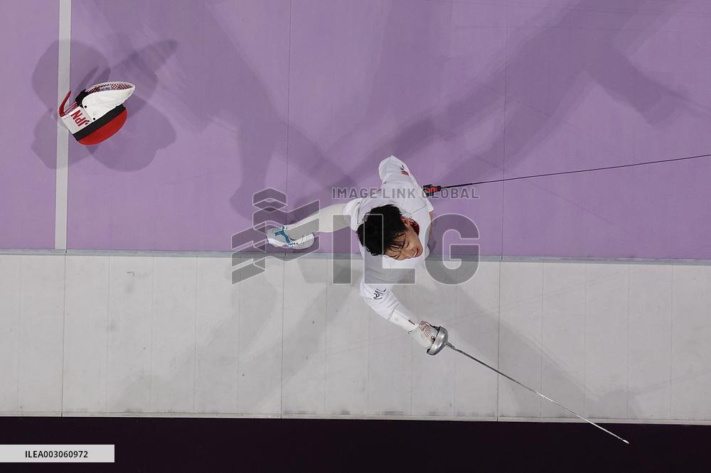 (PARIS2024)FRANCE-PARIS-OLY-FENCING