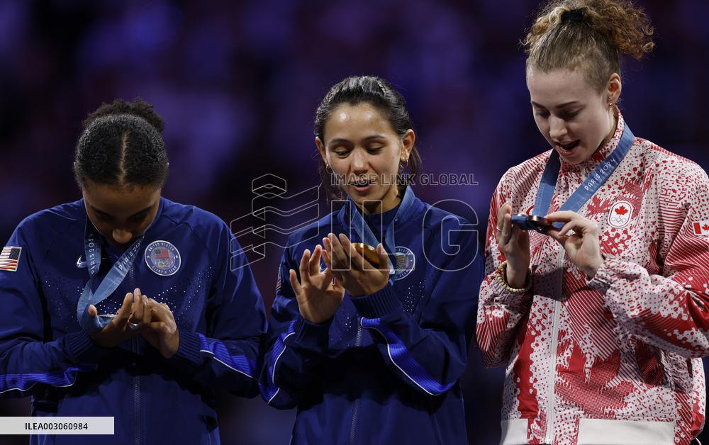 (PARIS2024) FRANCE-PARIS-OLY-FENCING