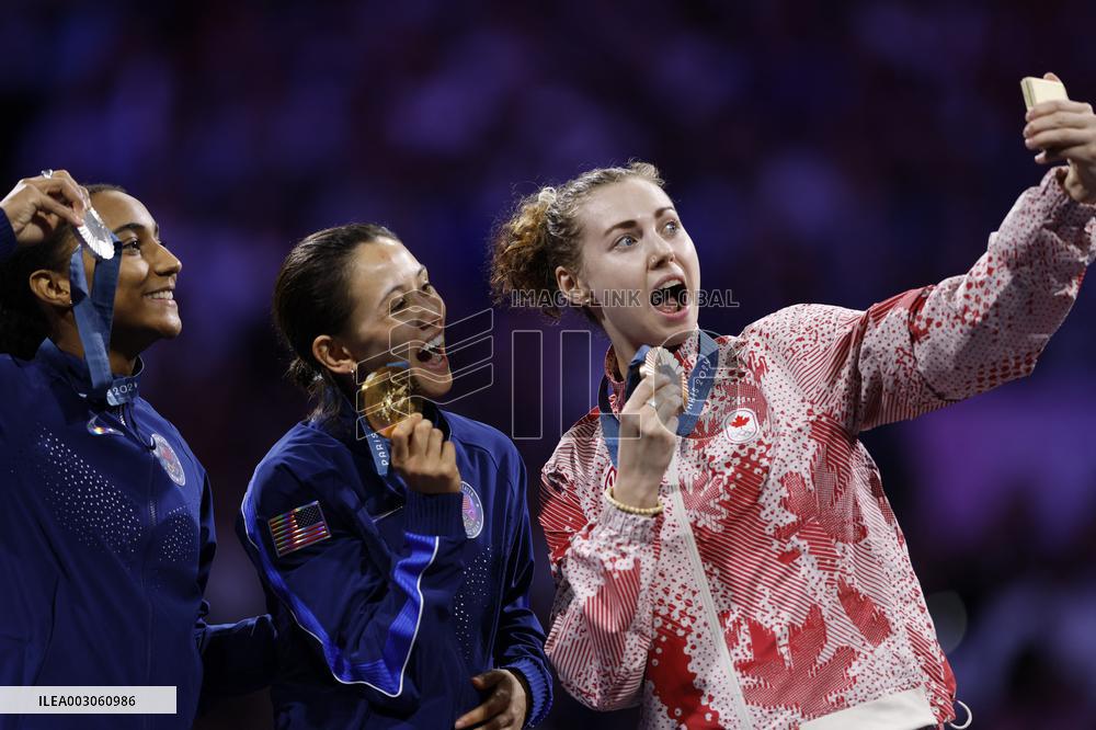 (PARIS2024) FRANCE-PARIS-OLY-FENCING
