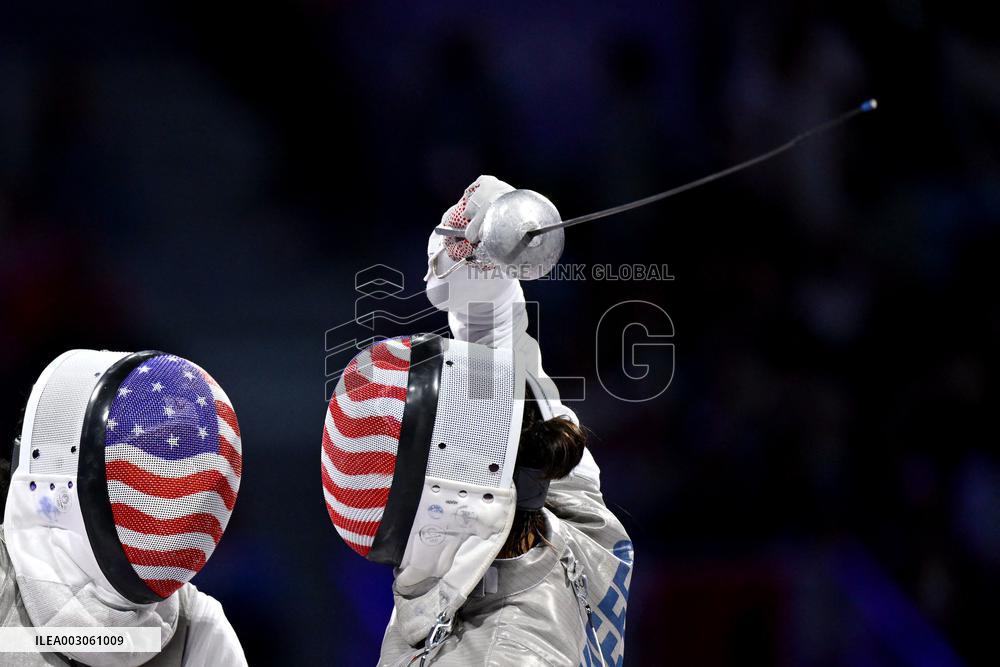 (PARIS2024)FRANCE-PARIS-OLY-FENCING