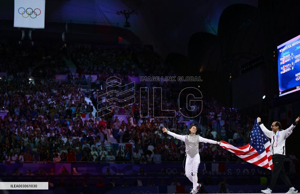 (PARIS2024)FRANCE-PARIS-OLY-FENCING