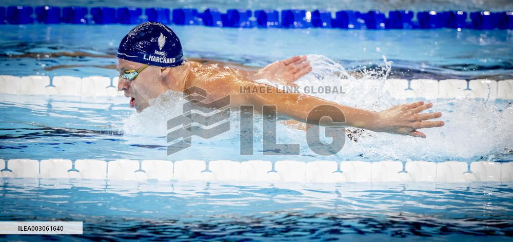 Paris 2024 - 400m Medley - Leon Marchand Wins Gold And Beats Olympic Record