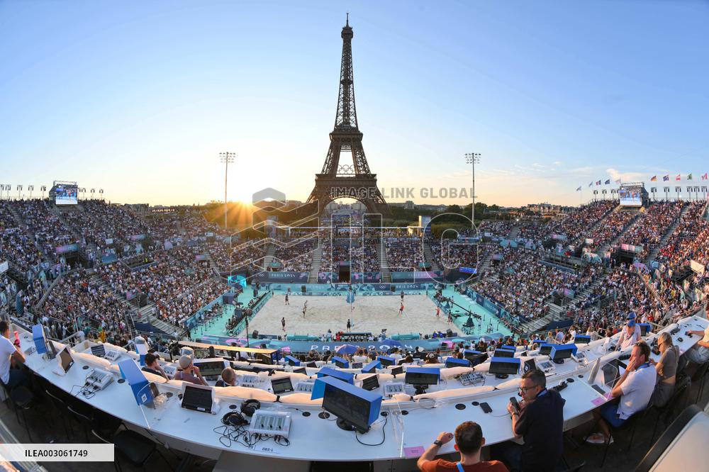 Paris 2024 - Beach Volley - Atmosphere