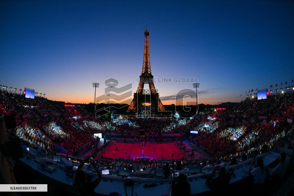 Paris 2024 - Beach Volley - Atmosphere