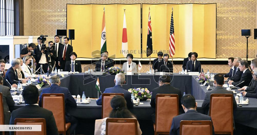 Quad foreign ministers meeting