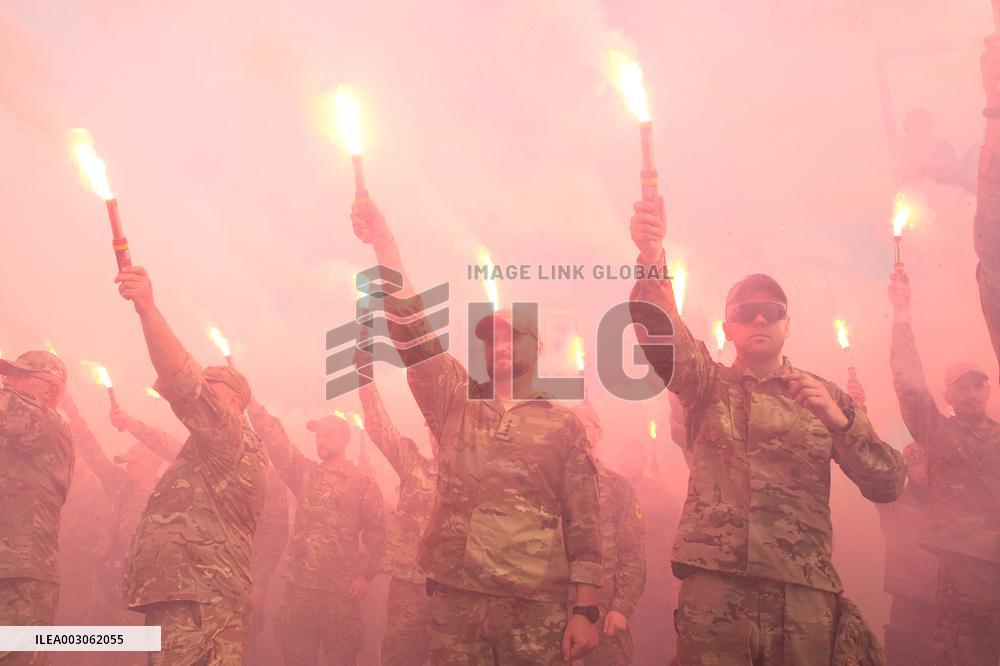 Kyiv pays tribute to Olenivka prison massacre victims