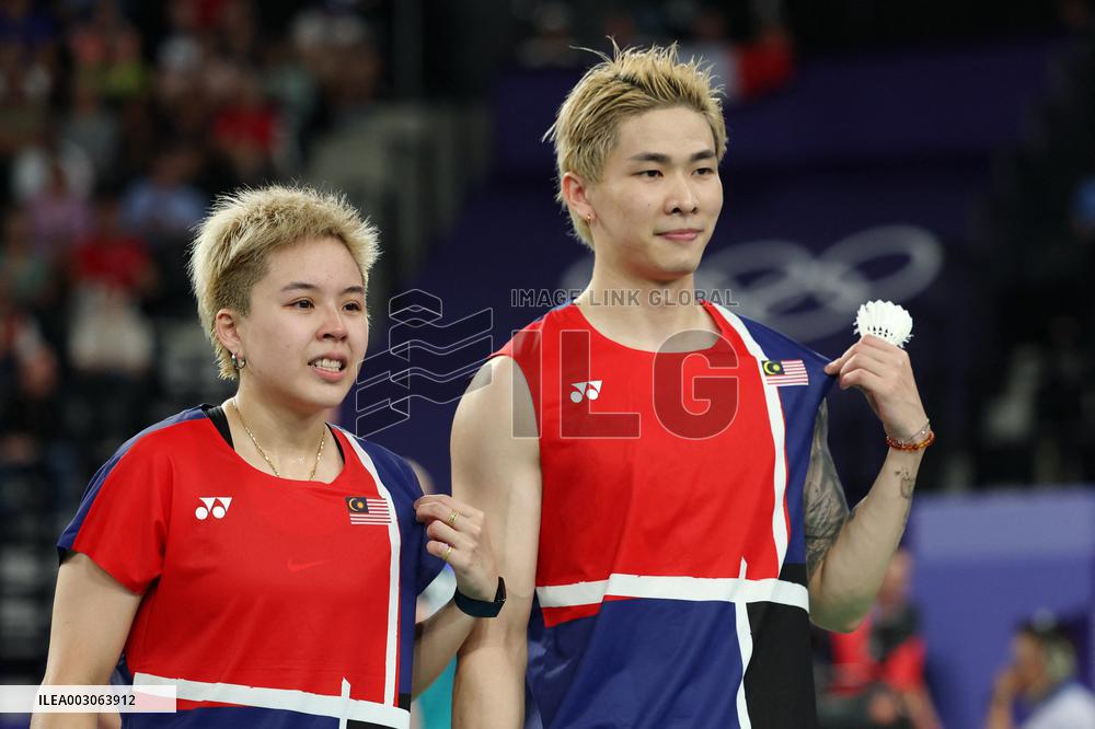 (PARIS2024)FRANCE-PARIS-OLY-BADMINTON