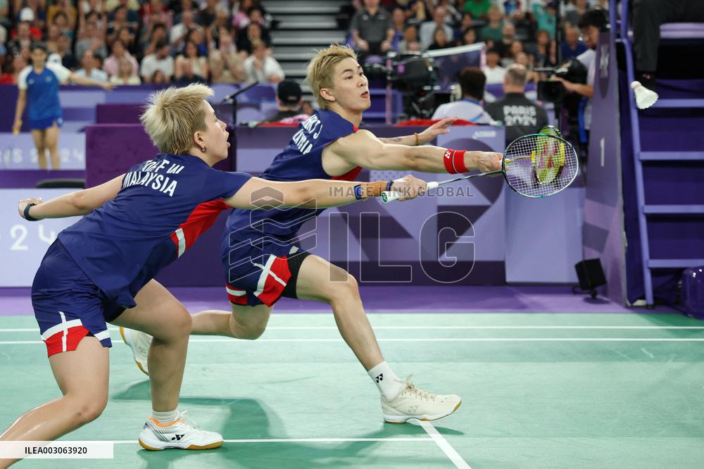 (PARIS2024)FRANCE-PARIS-OLY-BADMINTON