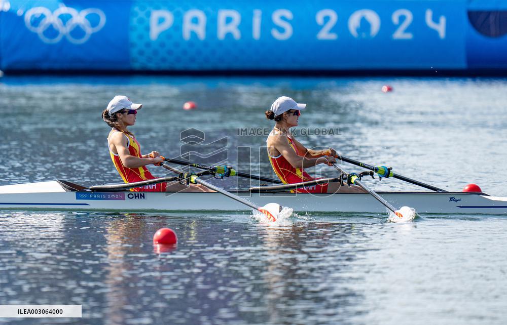 (PARIS2024)FRANCE-VAIRES-SUR-MARNE-OLY-ROWING