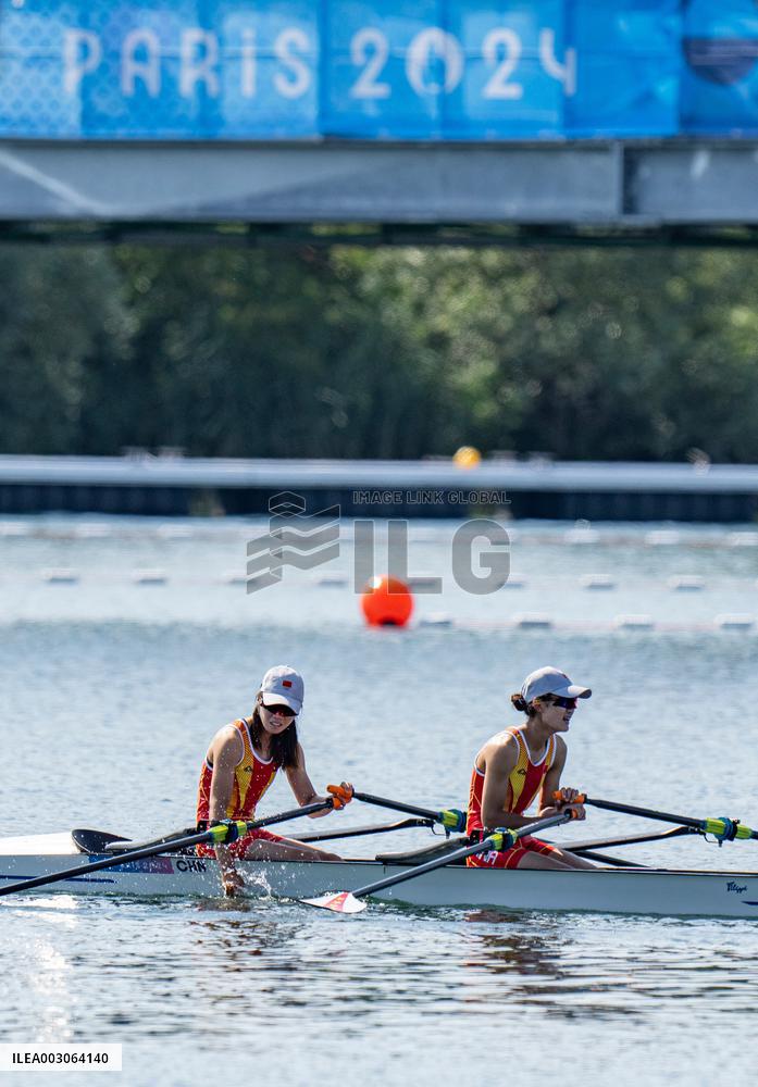 (PARIS2024)FRANCE-VAIRES-SUR-MARNE-OLY-ROWING