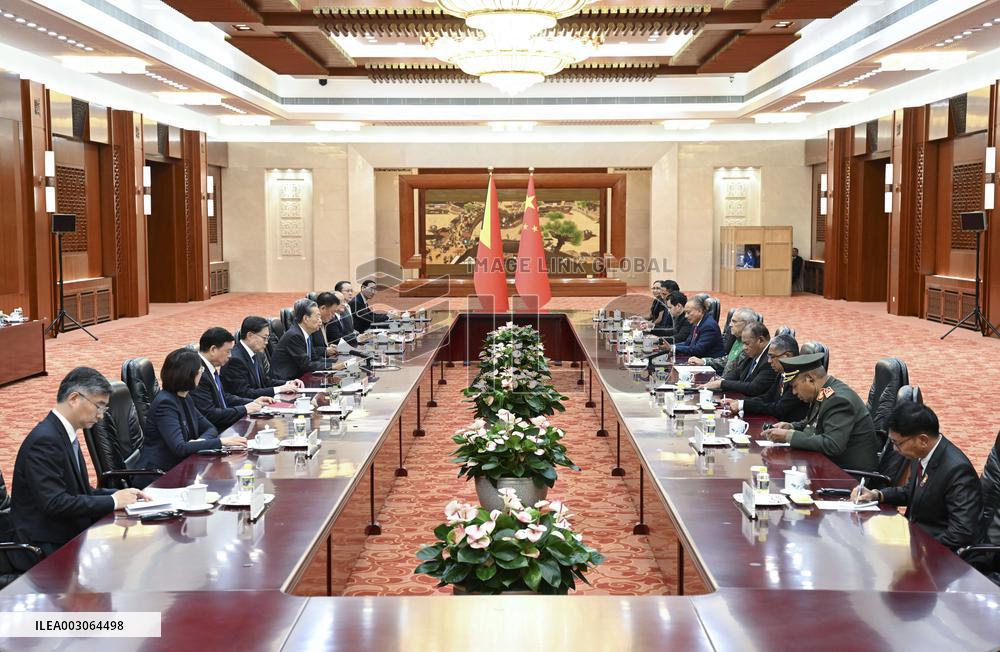 CHINA-BEIJING-ZHAO LEJI-TIMOR-LESTE-PRESIDENT-MEETING (CN)