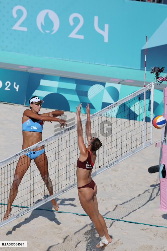 (PARIS2024)FRANCE-PARIS-OLY-BEACH VOLLEYBALL