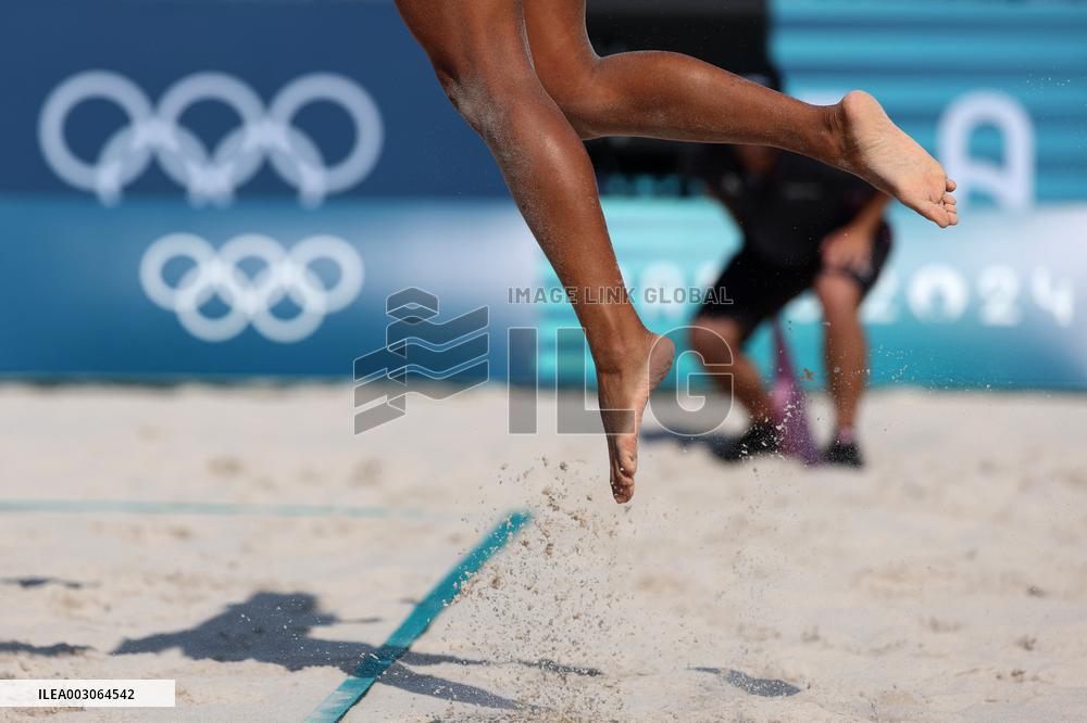 (PARIS2024)FRANCE-PARIS-OLY-BEACH VOLLEYBALL