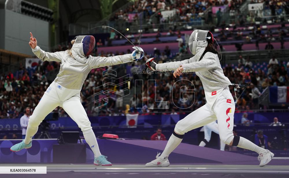 (PARIS2024)FRANCE-PARIS-OLY-FENCING